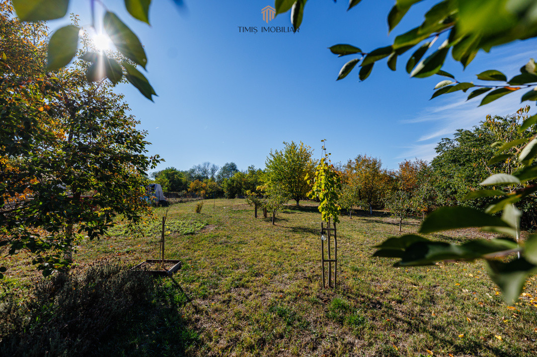 Casă individuală, teren 1.929 mp, acces spre Bega – Remetea Mare