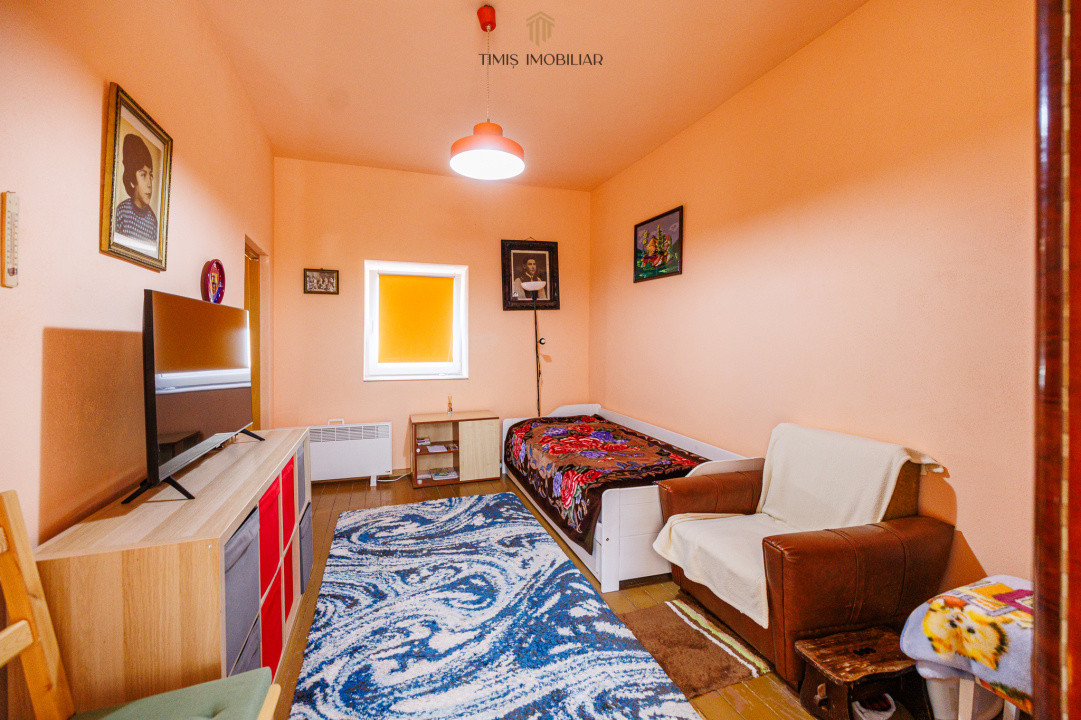 Casă individuală, teren 1.929 mp, acces spre Bega – Remetea Mare