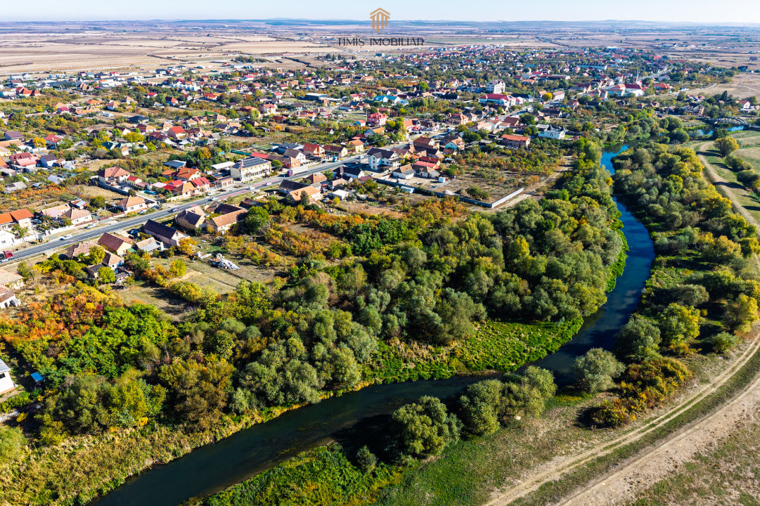 Casă individuală, teren 1.929 mp, acces spre Bega – Remetea Mare