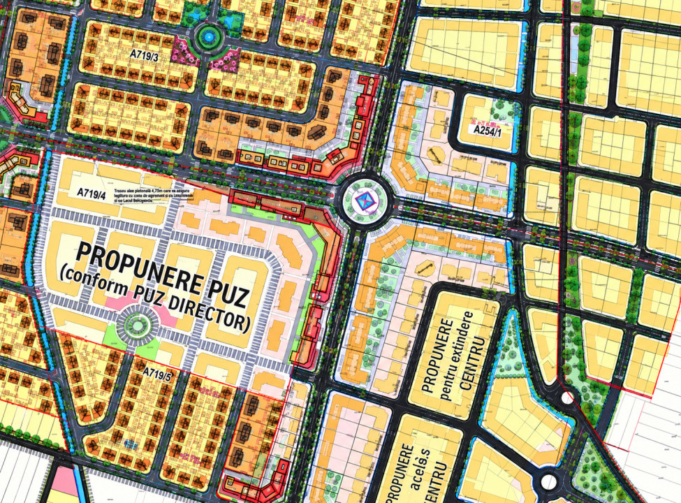Terenuri 698–767 mp, CF + Urbanism – Moșnița Nouă, Str. Samburesti