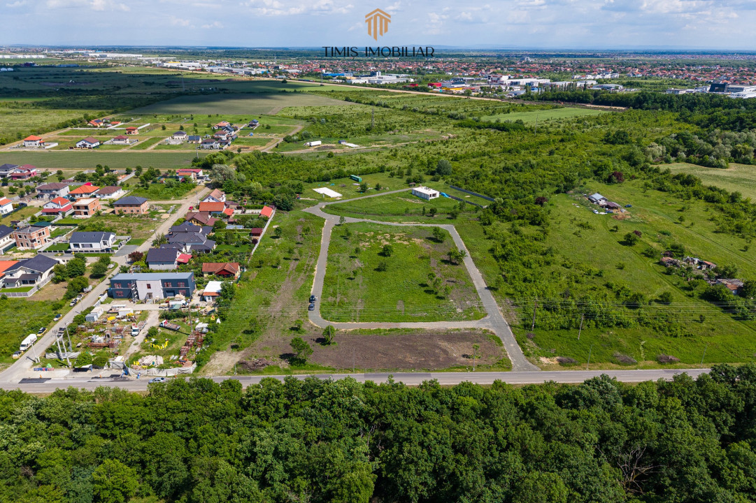 Parcele la liziera Pădurii – între Timișoara și Ghiroda/Giarmata Vii