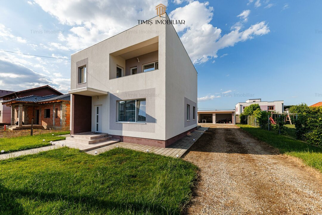 Casă individuală cu 4 camere, 3 băi și terasă pe acoperiș – Dumbrăvița | Com 0%