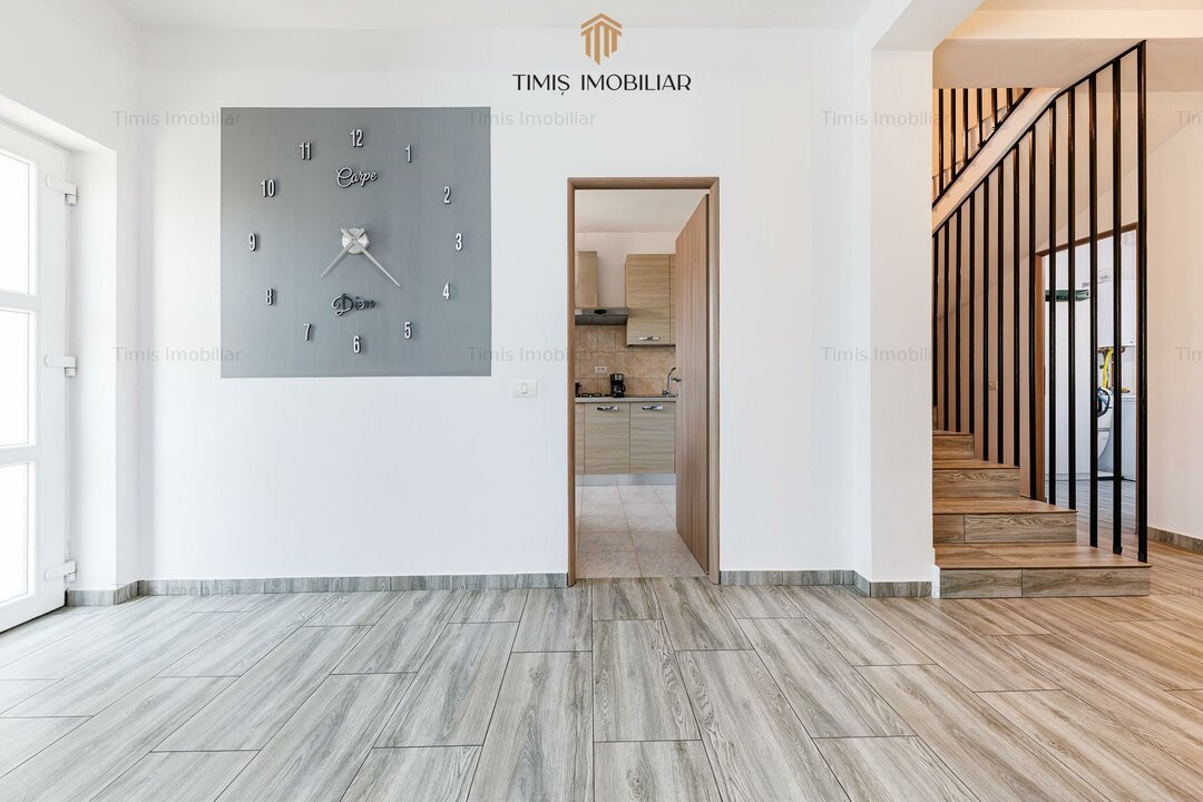 Casă individuală cu 4 camere, 3 băi și terasă pe acoperiș – Dumbrăvița | Com 0%