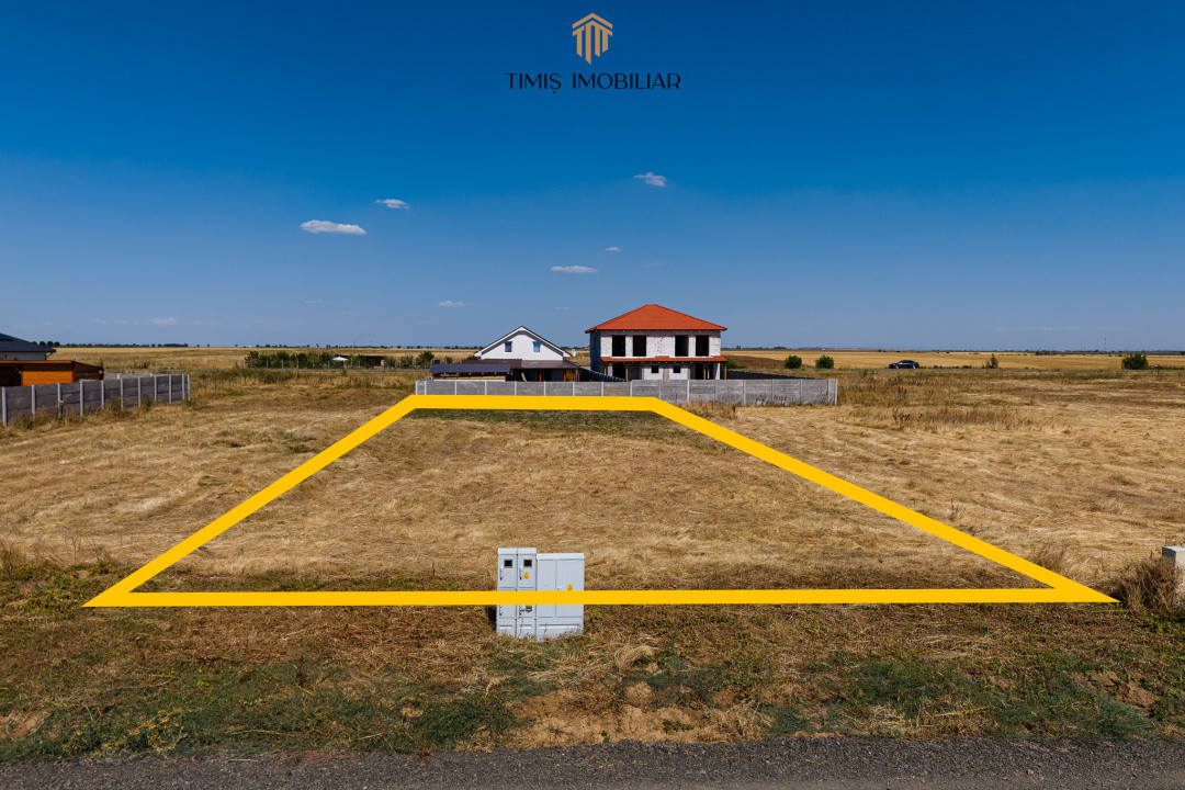  Teren intravilan 680mp, utilități la parcelă, lângă parc - Comision 0