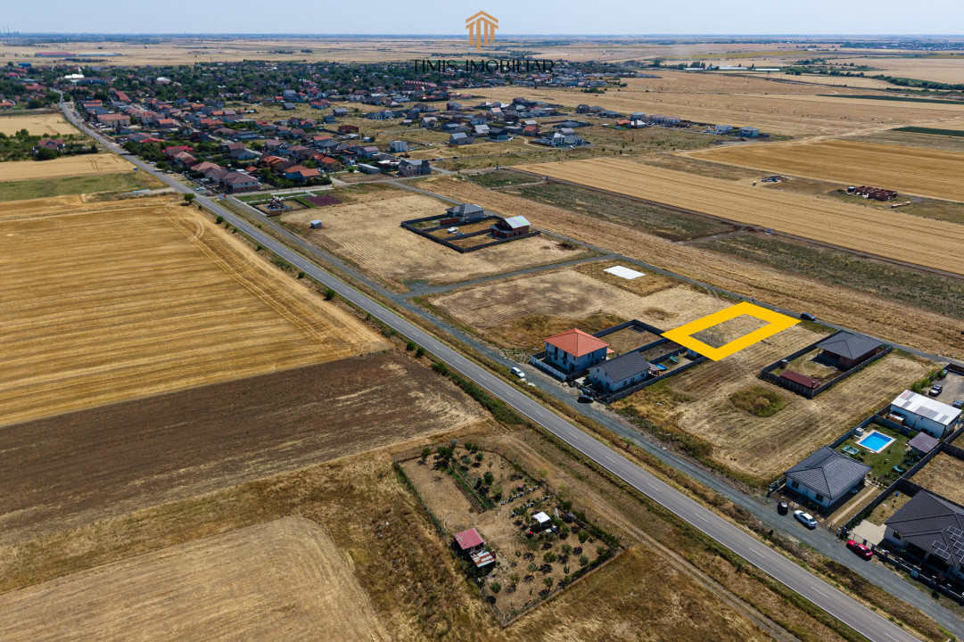  Teren intravilan 680mp, utilități la parcelă, lângă parc - Comision 0