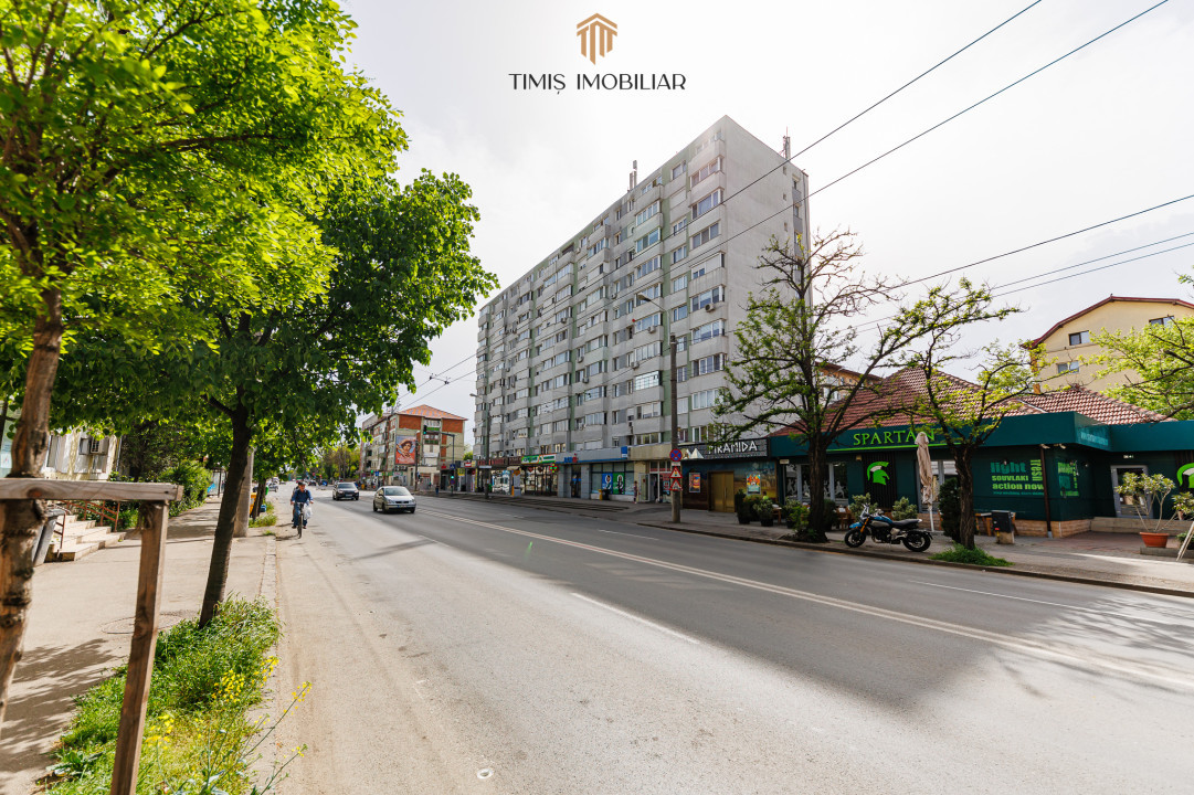 Spațiu comercial în zonă cu trafic intens – ideal pentru servicii | 0%