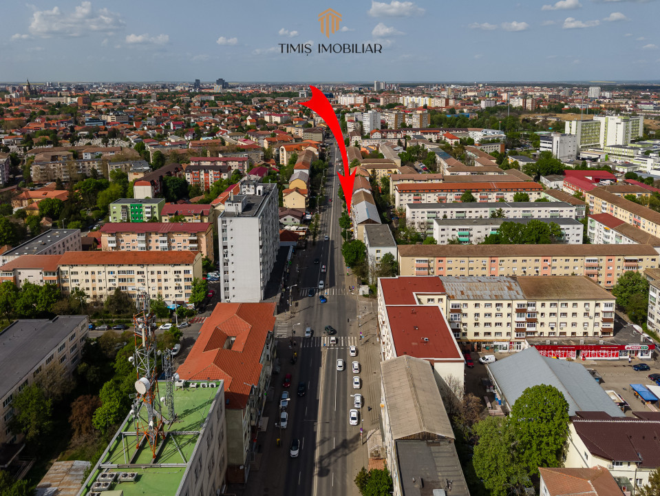 Spațiu comercial în zonă cu trafic intens – ideal pentru servicii | 0%