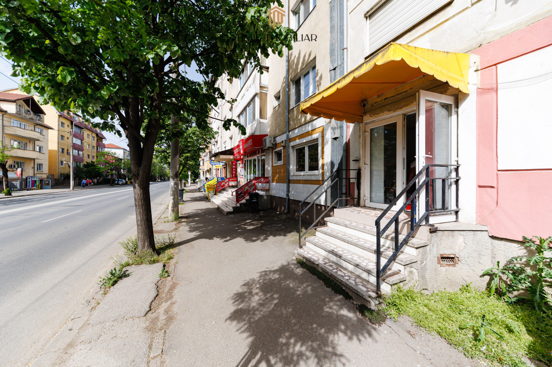 Spațiu comercial în zonă cu trafic intens – ideal pentru servicii | 0%