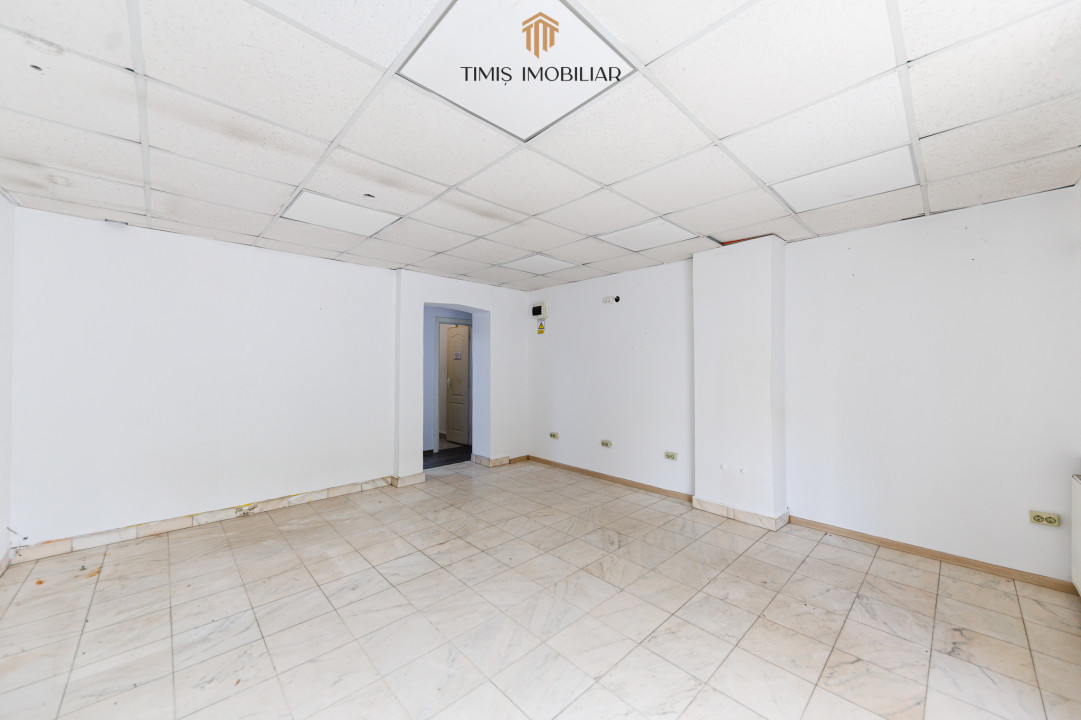 Spațiu comercial în zonă cu trafic intens – ideal pentru servicii | 0%