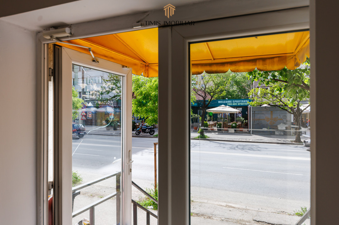 Spațiu comercial în zonă cu trafic intens – ideal pentru servicii | 0%