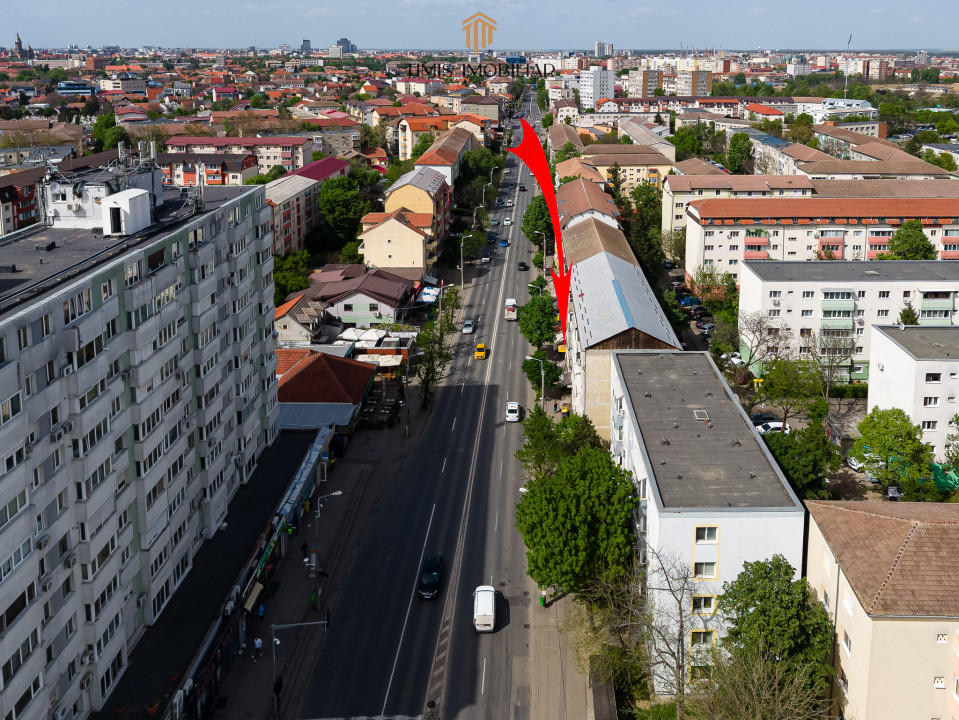 Spațiu comercial în zonă cu trafic intens – ideal pentru servicii | 0%