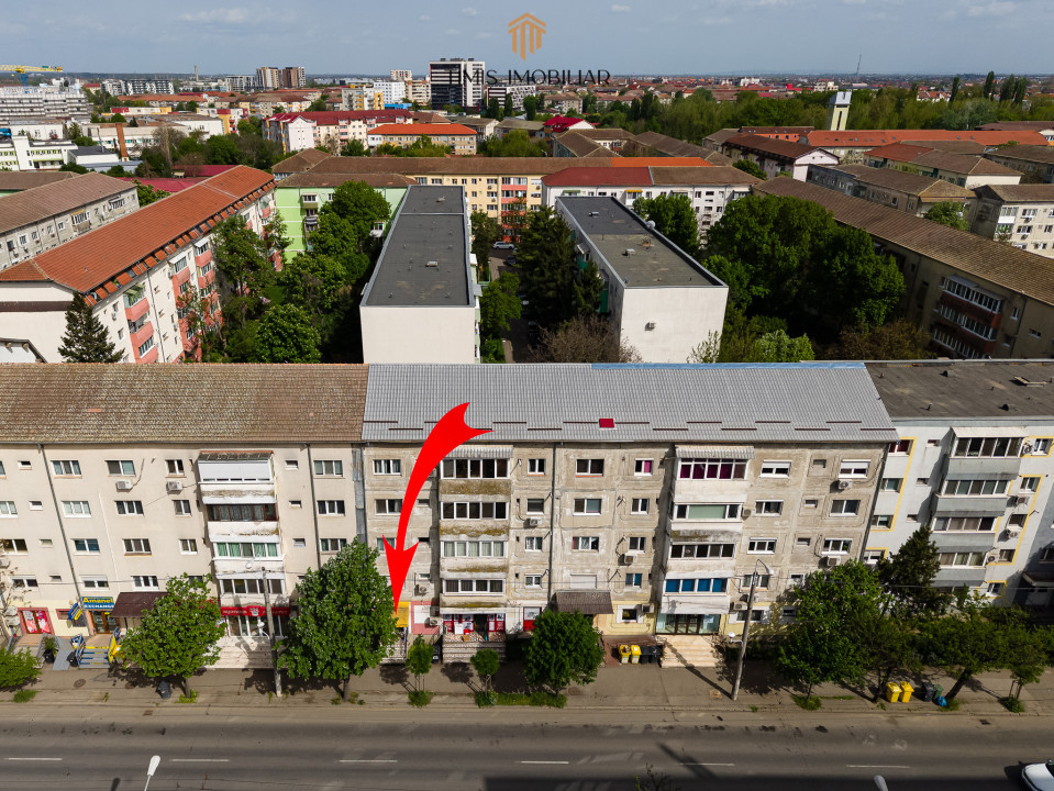 Spațiu comercial în zonă cu trafic intens – ideal pentru servicii | 0%