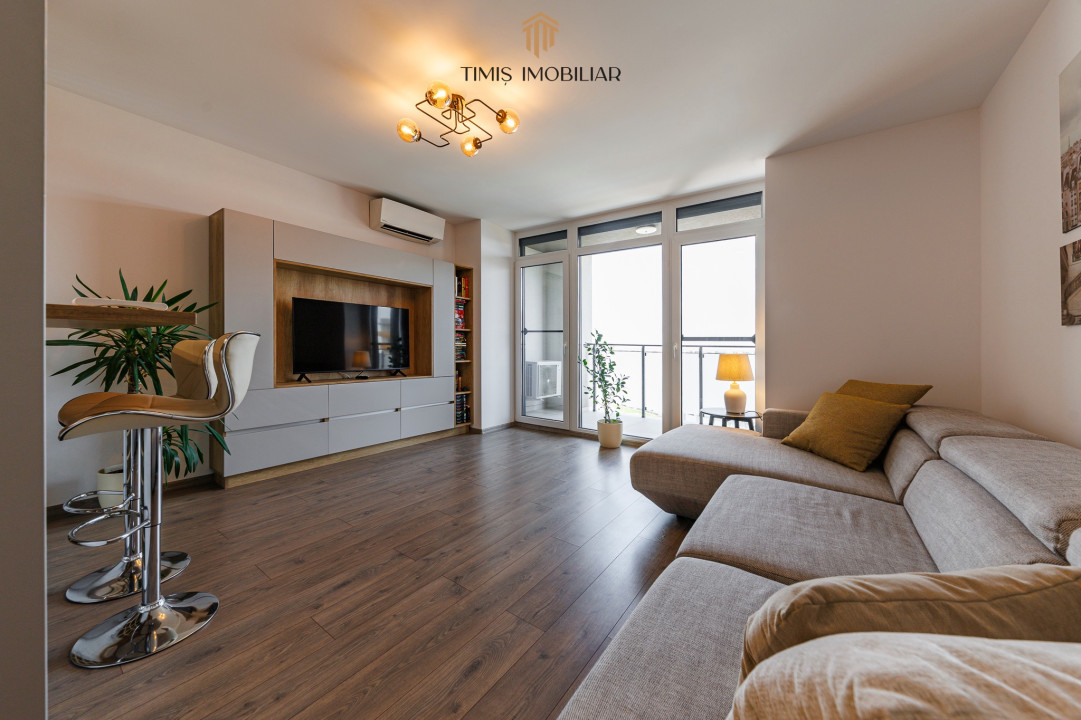 Segmentul Lux | 3 camere & 2 bai, 75 mp | Terasa & Garaj Subteran