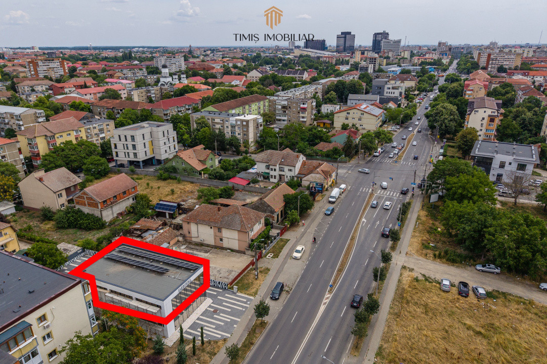 Spațiu comercial 200 mp, parcare privată, Calea Torontalului - Com 0%