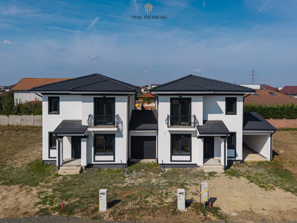 Duplex Dumbrăvița – 4 dormitoare, 3 băi, carport inclus - Comision 0%
