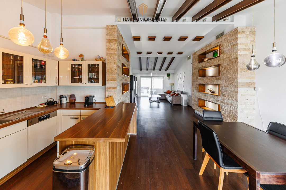 Penthouse 110 mp + 50 mp terase, parcare inclusă - Comision 0%