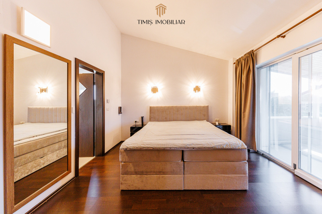 Penthouse 110 mp + 50 mp terase, parcare inclusă | 2 dormitoare
