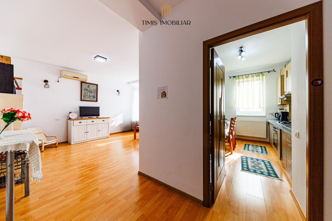 Decomandat, 63 mp, parcare inclusă – Dumbrăvița, Ferventia - Padure
