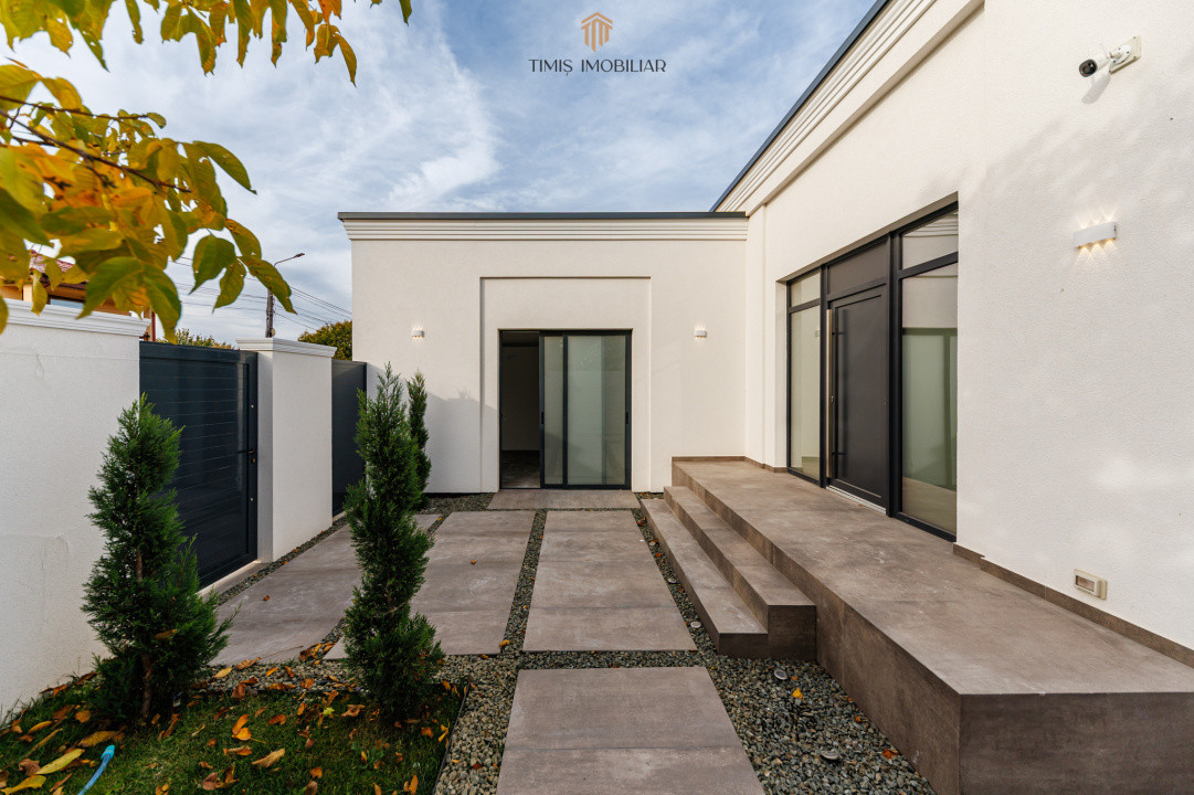 Casă parter în Săcălaz – echilibru între design & calitate | 0%