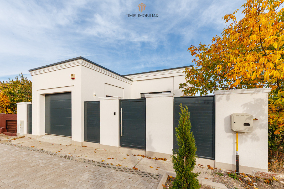 Casă parter în Săcălaz – echilibru între design & calitate | 0%