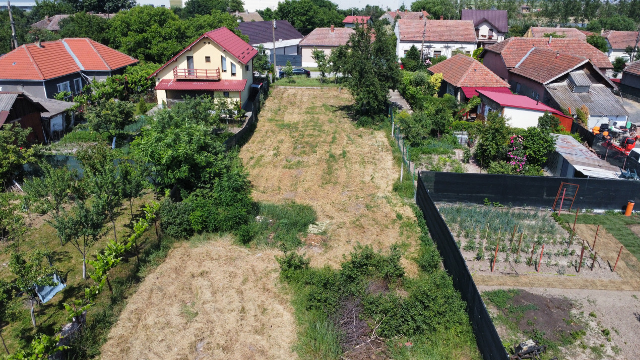 Parcela construcție de vânzare în Săcălaz - Strada Garii | 1015 mp