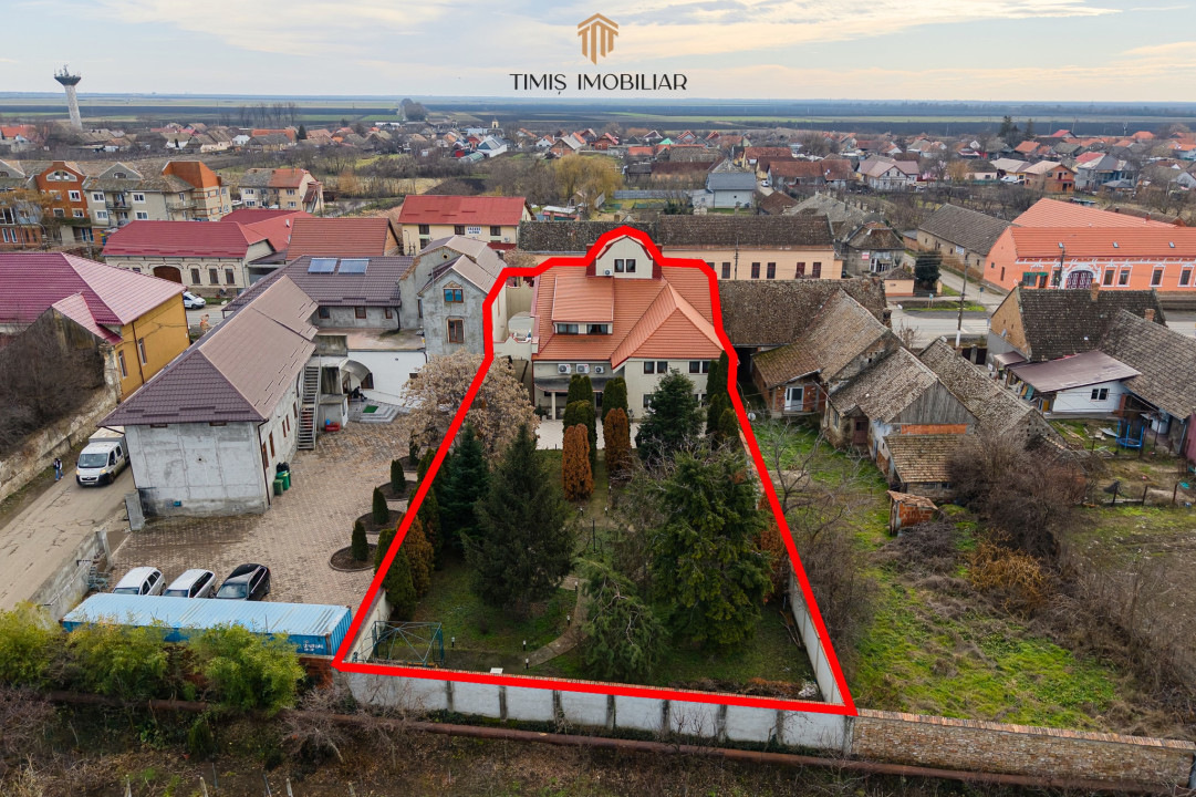 DE VÂNZARE – OPORTUNITATE EXCLUSIVĂ HOTEL / PENSIUNE – LOVRIN, TIMIȘ