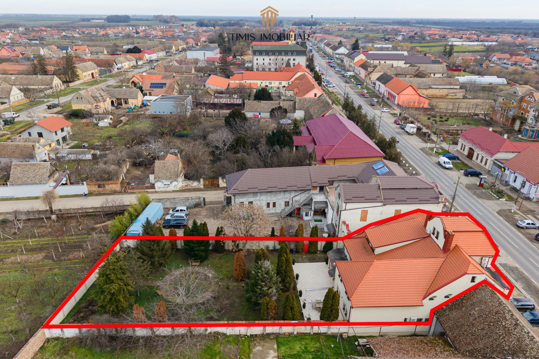 DE VÂNZARE – OPORTUNITATE EXCLUSIVĂ HOTEL / PENSIUNE – LOVRIN, TIMIȘ