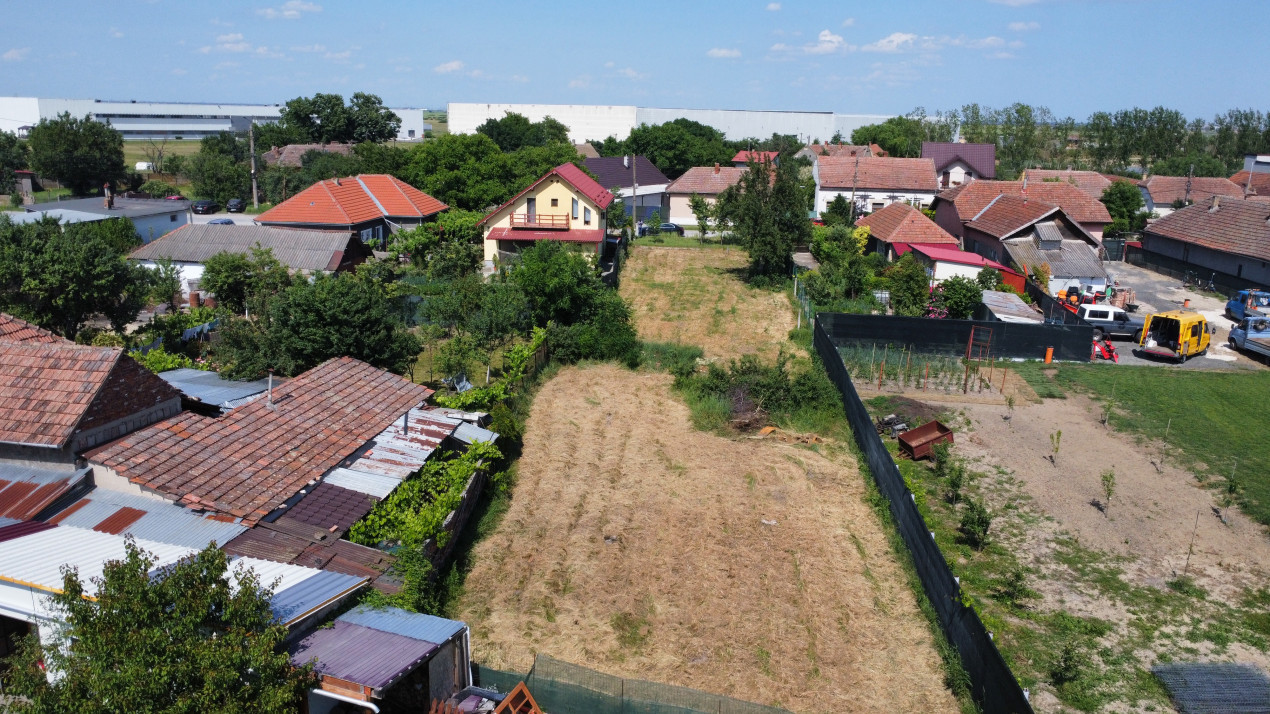 Parcela construcție de vânzare în Săcălaz - Strada Garii | 1015 mp