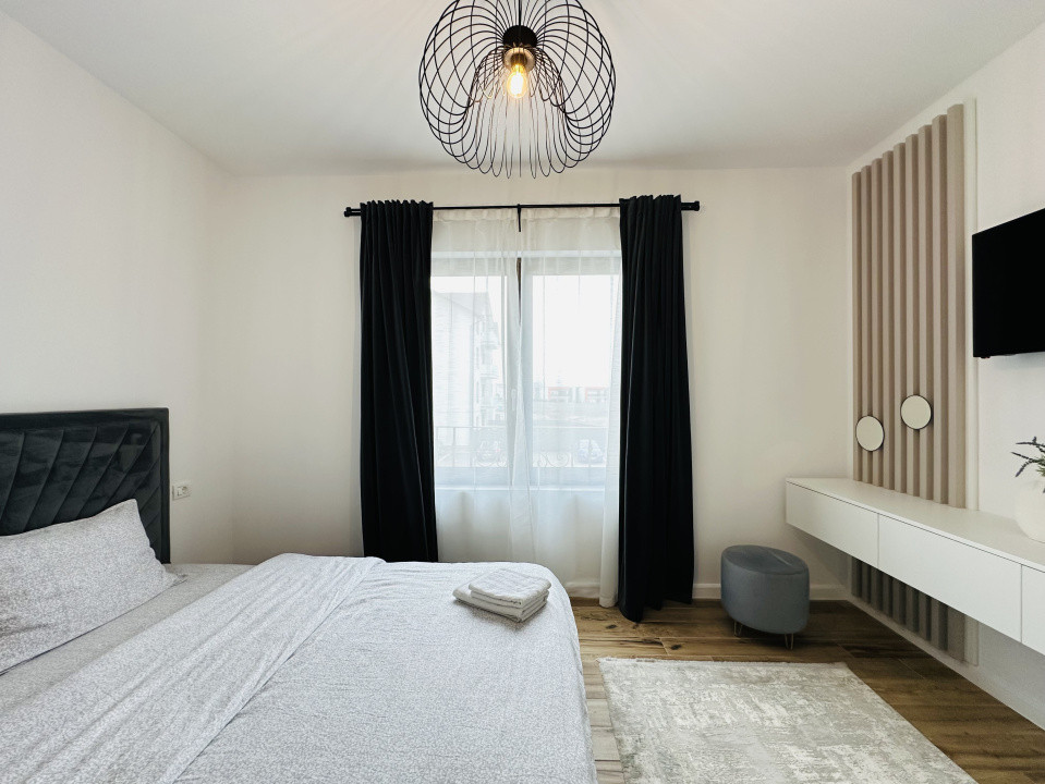 Apartament premium, complet mobilat, cu 2 locuri de parcare – Ikea