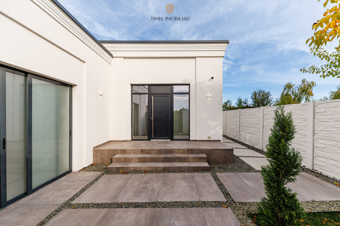Casă parter în Săcălaz – echilibru între design & calitate | 0%