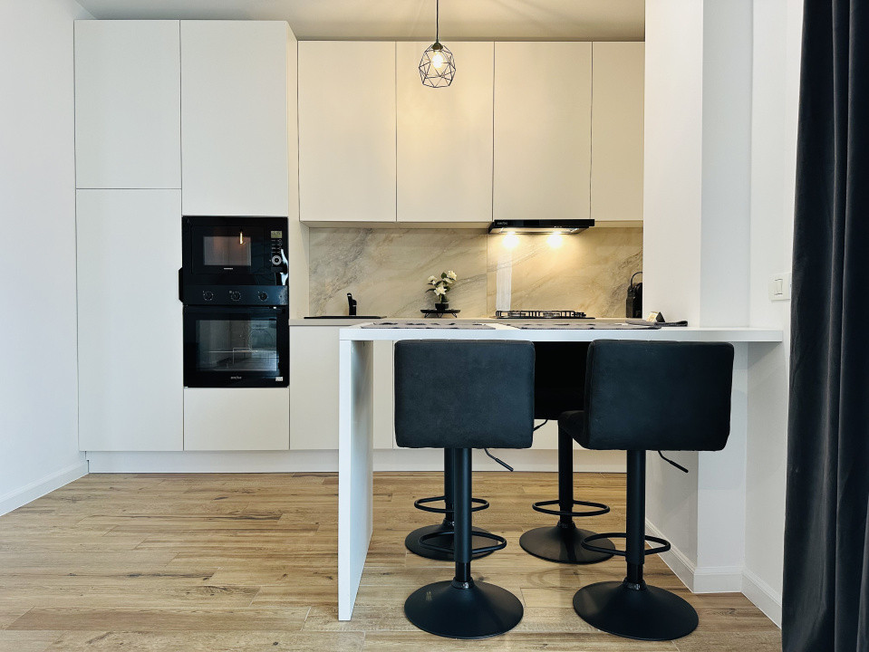 Apartament premium, complet mobilat, cu 2 locuri de parcare – Ikea