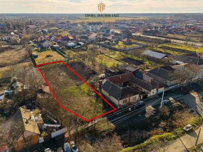 Proprietar - Teren in vatra satului, cu toate utilitatile, FS 17m, S. 1340 mp