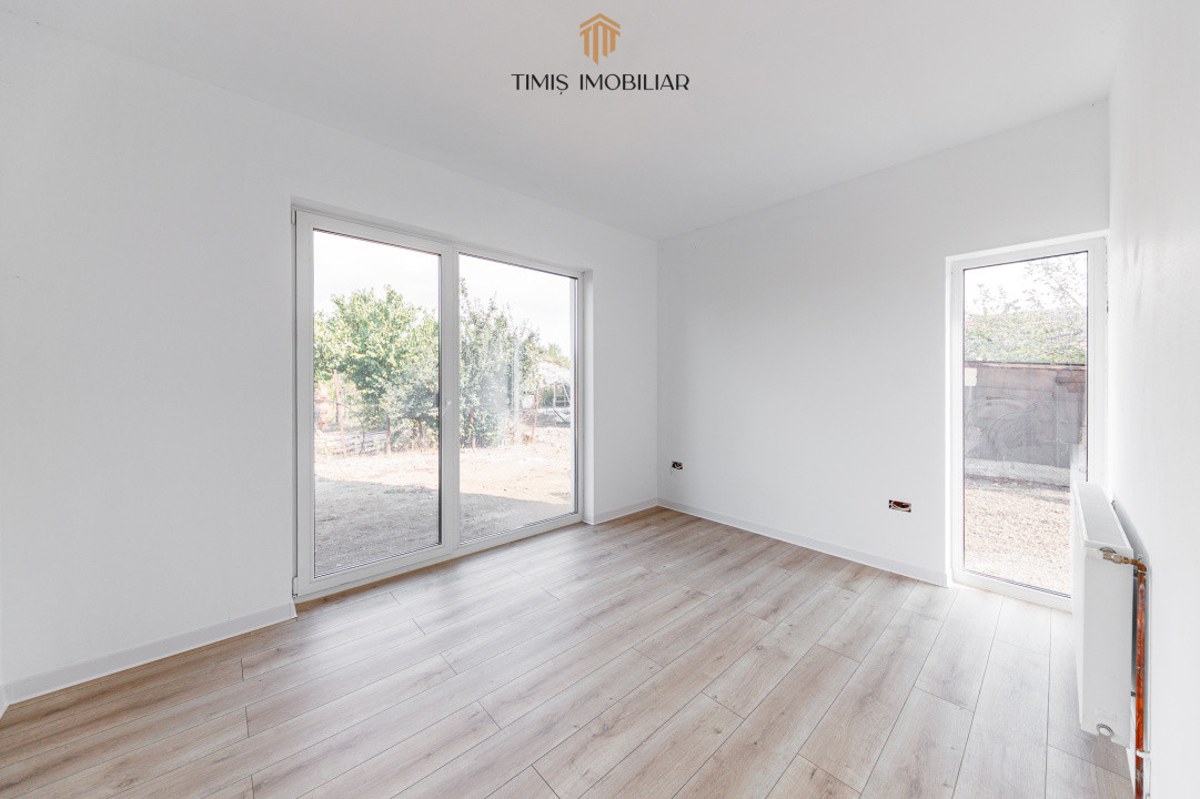 Casă noua cu 3 camere, parter, în Remetea Mare - Central