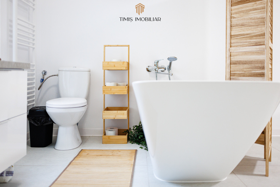 Duplex modern, parter, în Remetea Mare – mobilat complet, 3 camere