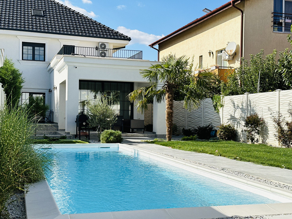 Dumbrăvița – Vilă premium cu piscină și 4 dormitoare en-suite | Com 0%