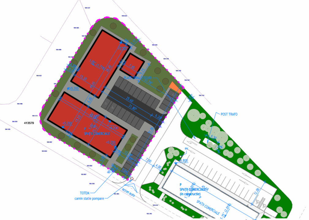 Spații comerciale de închiriat în noua Galerie Senso Lake – Dumbrăvița
