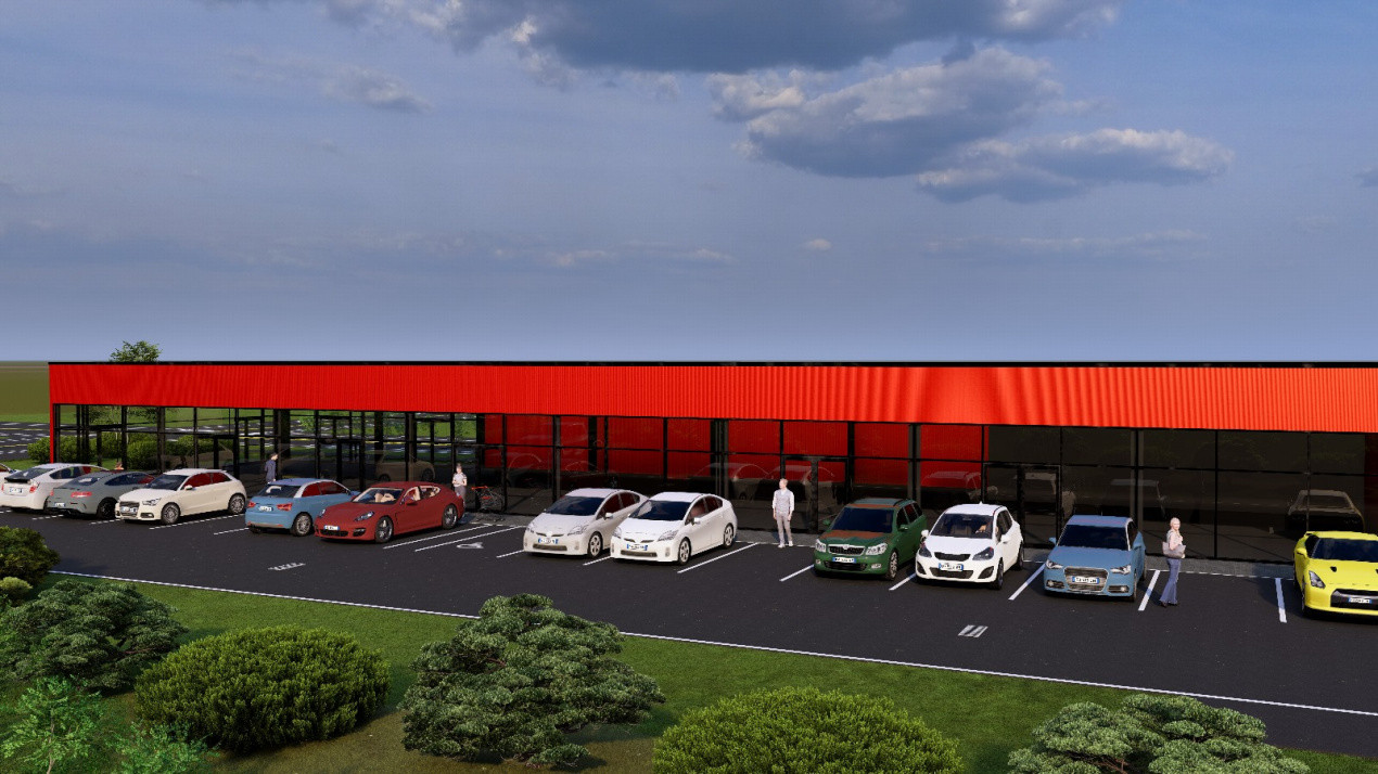 Spații comerciale de închiriat în noua Galerie Senso Lake – Dumbrăvița