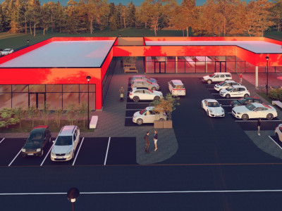 Spații comerciale de închiriat în noua Galerie Senso Lake – Dumbrăvița