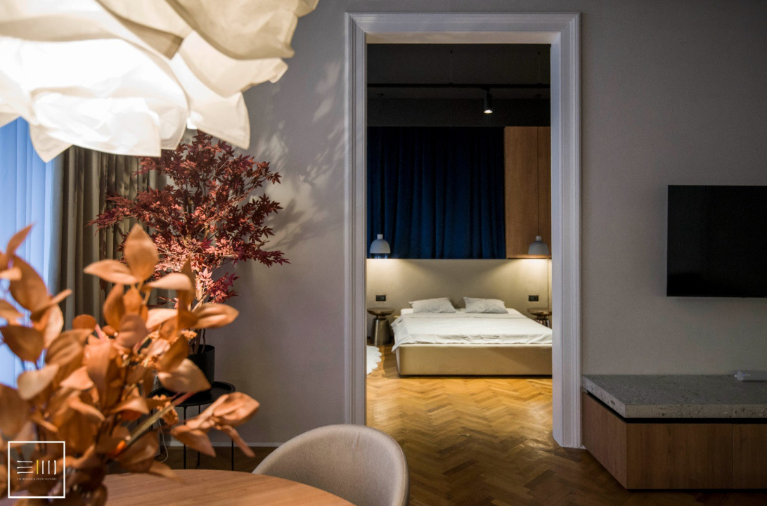 Historic charm meets modern design – 3-room apartment in Sinaia