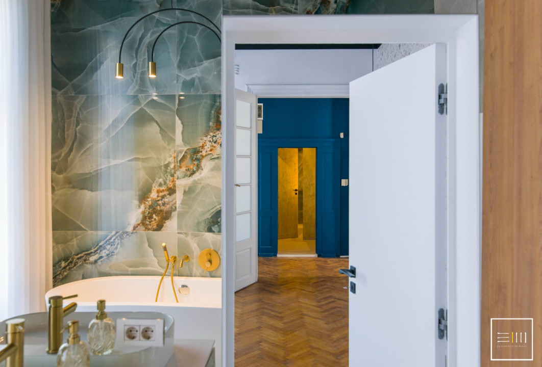 Historic charm meets modern design – 3-room apartment in Sinaia