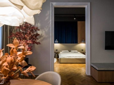 Historic charm meets modern design – 3-room apartment in Sinaia