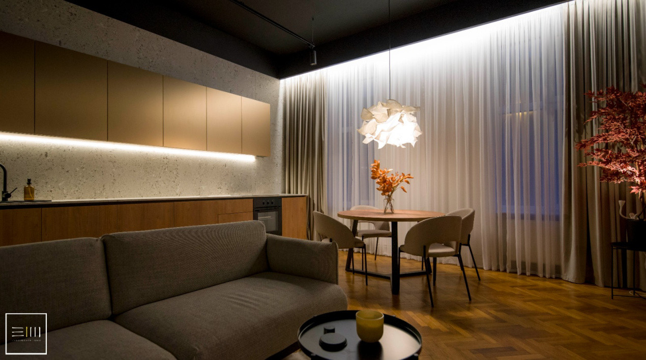 Historic charm meets modern design – 3-room apartment in Sinaia