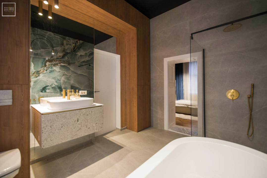 Historic charm meets modern design – 3-room apartment in Sinaia