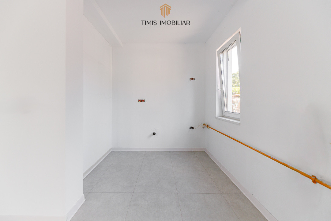 Casă noua cu 3 camere, parter, în Remetea Mare - Central