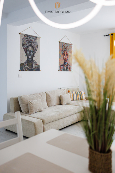 Duplex modern, parter, în Remetea Mare – mobilat complet, 3 camere