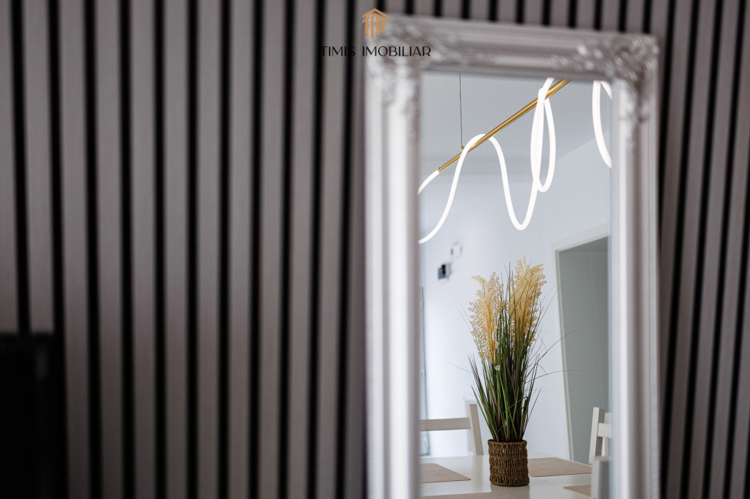 Duplex modern, parter, în Remetea Mare – mobilat complet, 3 camere