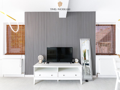 Duplex modern, parter, în Remetea Mare – mobilat complet, 3 camere