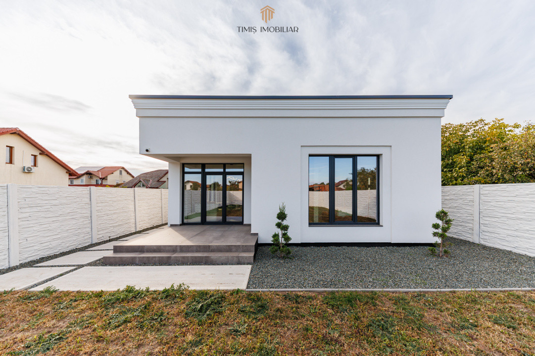 Casă parter în Săcălaz – echilibru între design & calitate | 0%