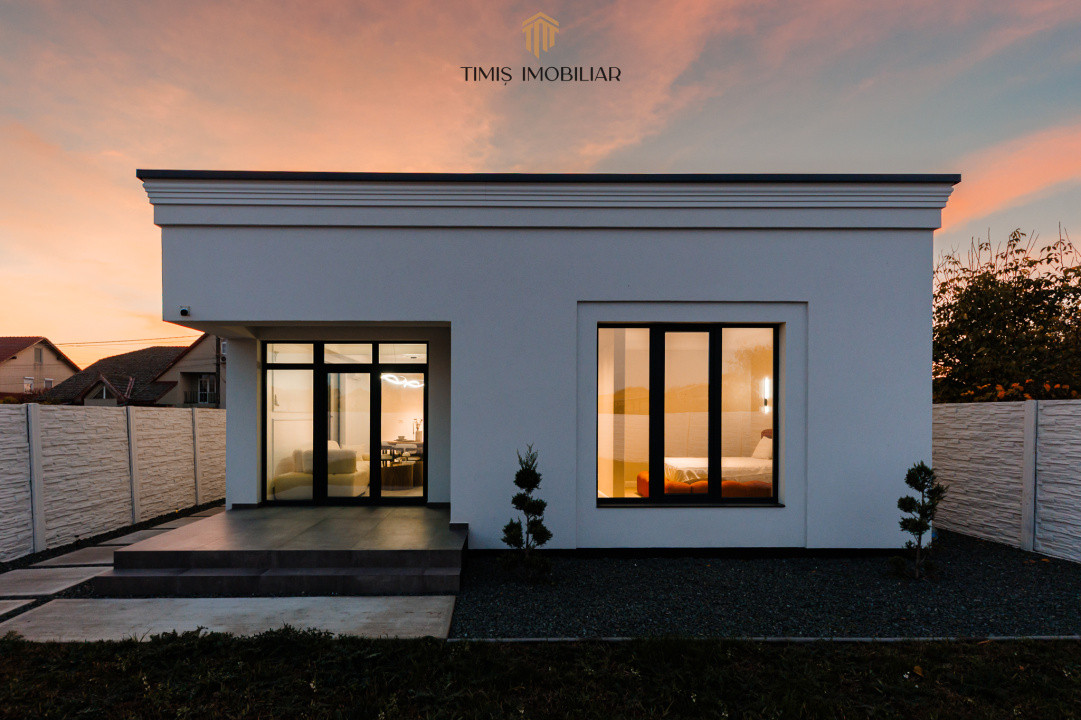 Casă parter în Săcălaz – echilibru între design & calitate | 0%