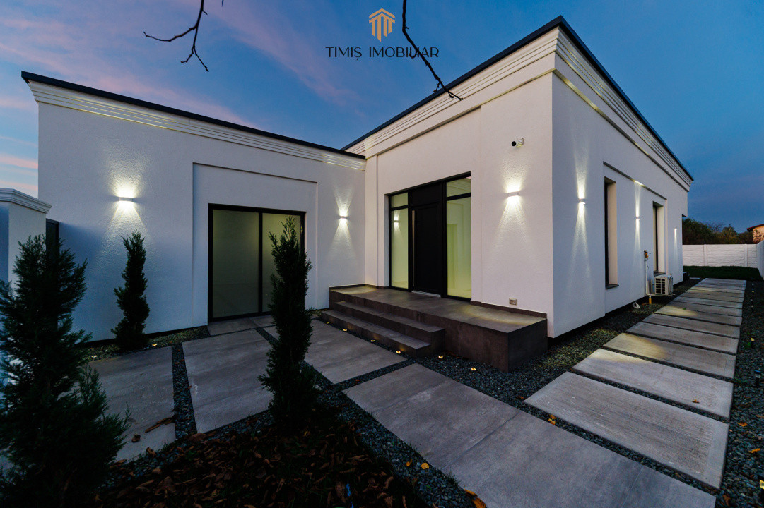 Casă parter în Săcălaz – echilibru între design & calitate | 0%